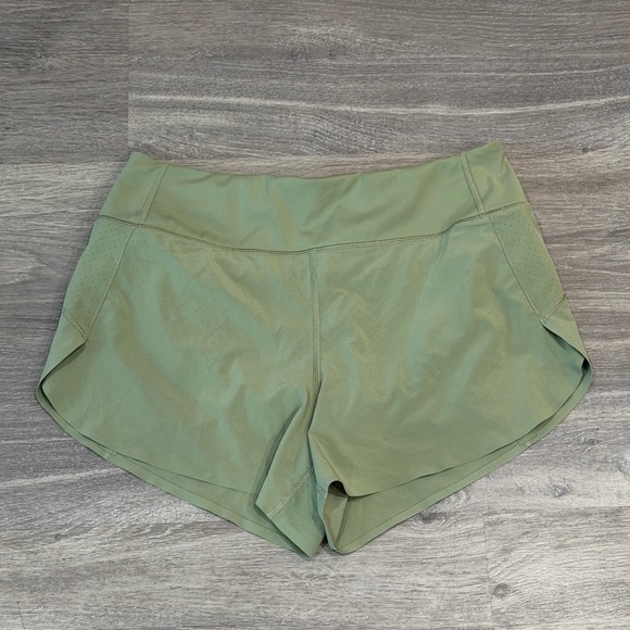 Athleta Pants - Athleta Run With It 3.5 inch Sage Green Women's Athletic Shorts Small